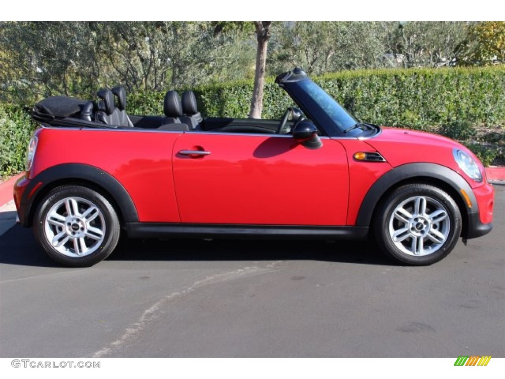 Chili Red 2015 Mini Convertible Cooper Exterior Photo #102223309