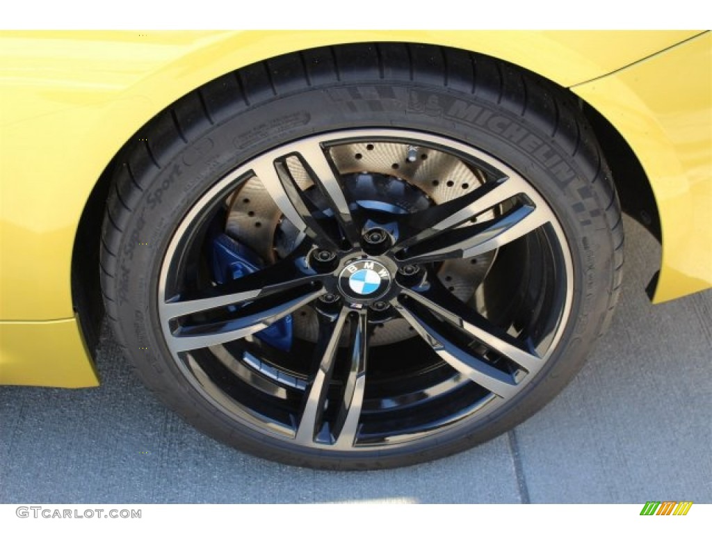 2015 M4 Coupe - Austin Yellow Metallic / Black photo #4