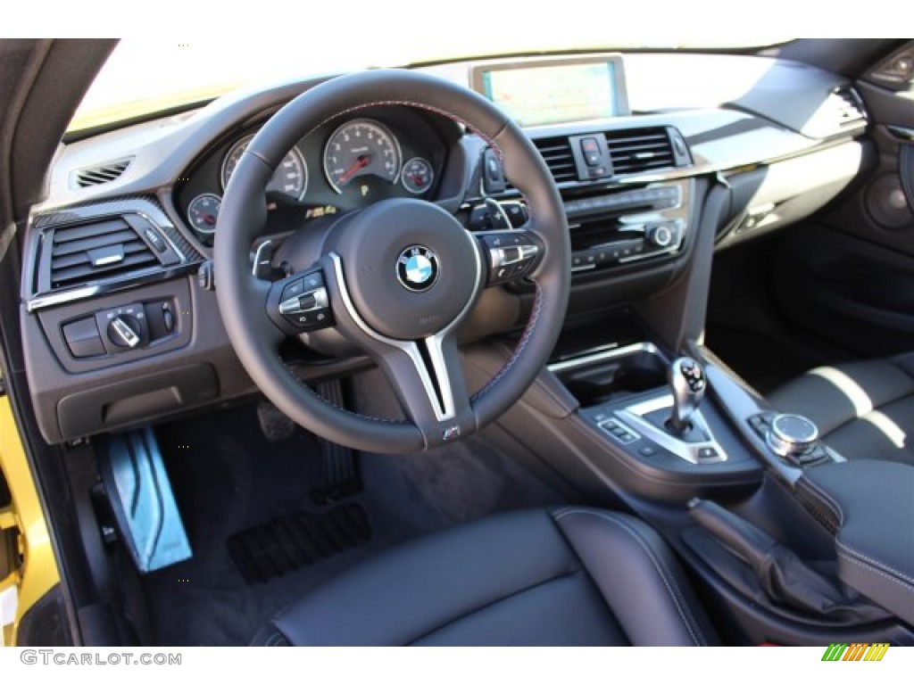 2015 M4 Coupe - Austin Yellow Metallic / Black photo #6