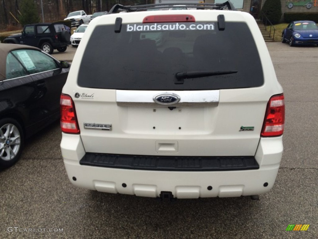 2010 Escape Limited V6 4WD - White Suede / Charcoal Black photo #44