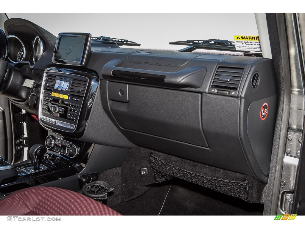 2015 Mercedes-Benz G 550 designo Mystic Red Dashboard Photo #102224827