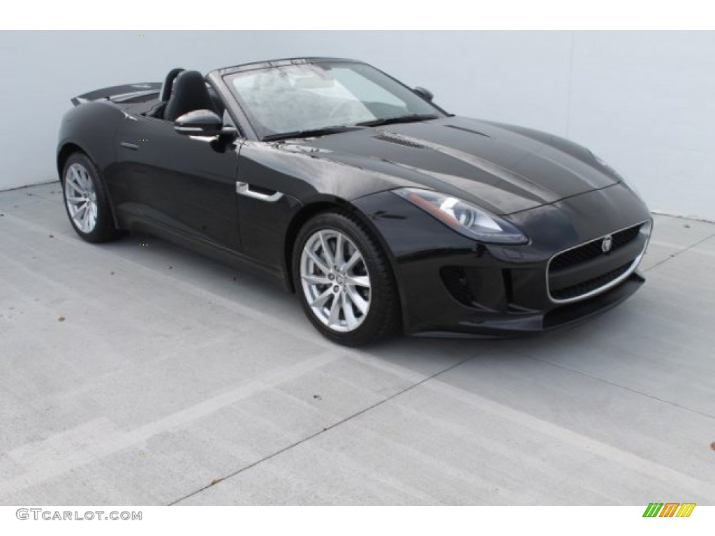 2014 F-TYPE  - Ultimate Black Metallic / Jet photo #1