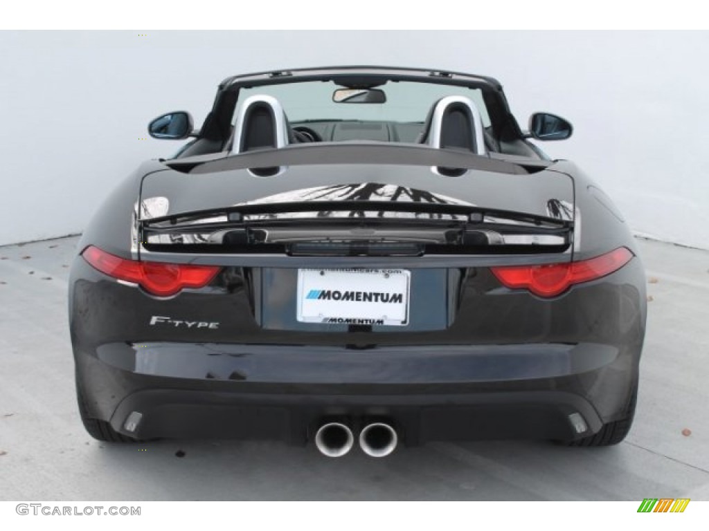 2014 F-TYPE  - Ultimate Black Metallic / Jet photo #7