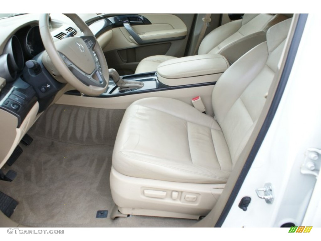 Parchment Interior 2008 Acura MDX Standard MDX Model Photo #102226945