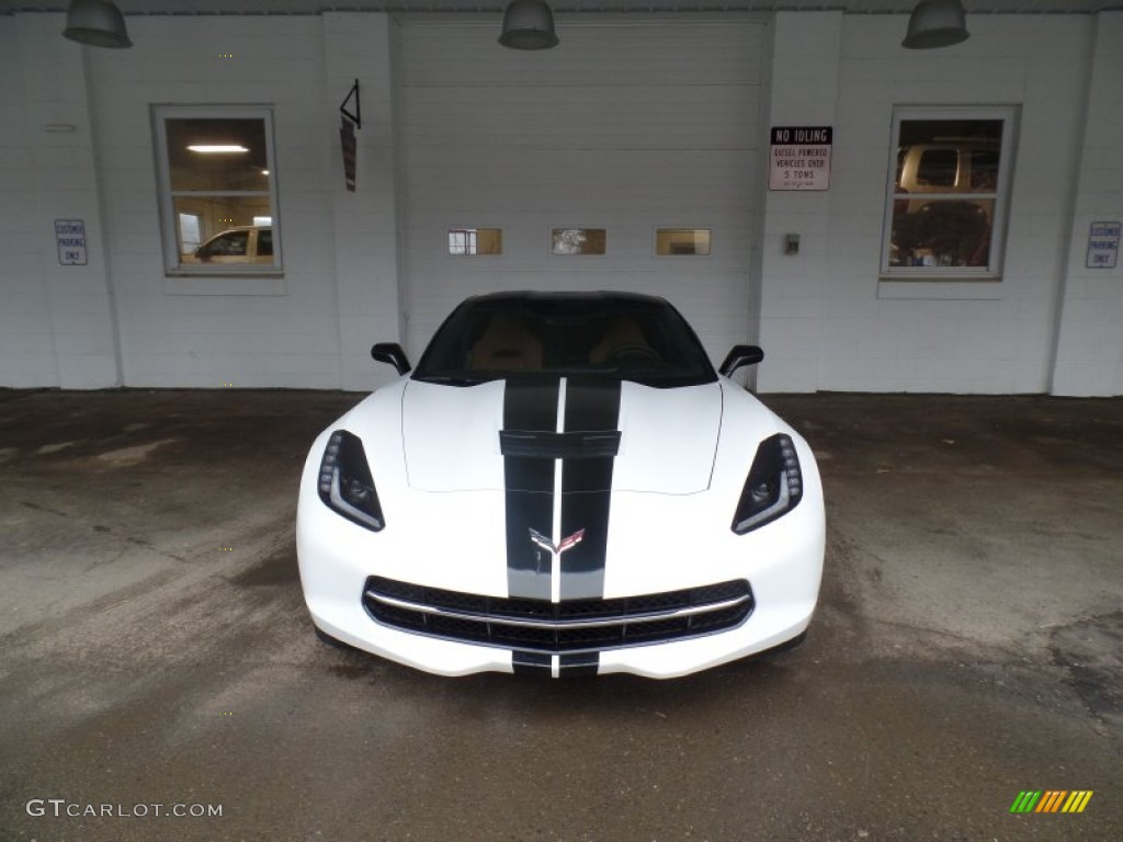 Arctic White 2015 Chevrolet Corvette Stingray Coupe Z51 Exterior Photo #102227029