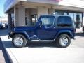 2003 Patriot Blue Jeep Wrangler X 4x4  photo #2