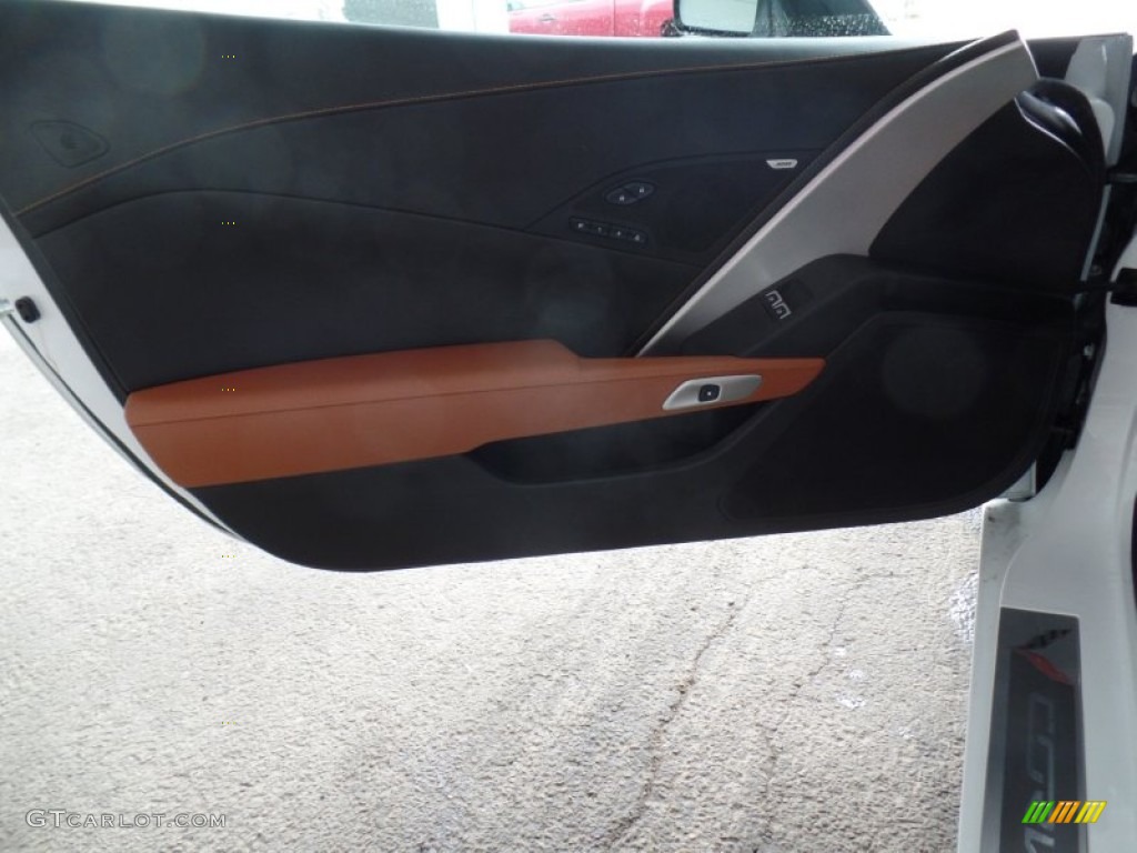 2015 Chevrolet Corvette Stingray Coupe Z51 Kalahari Door Panel Photo #102227251