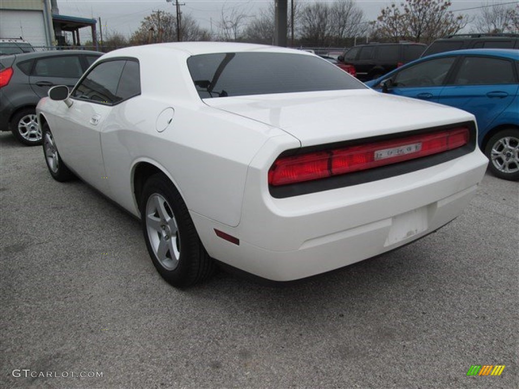 2010 Challenger SE - Stone White / Dark Slate Gray photo #3