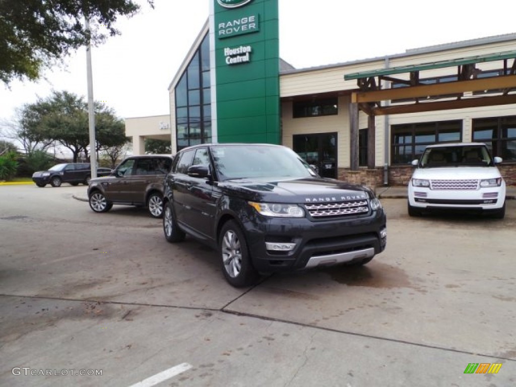 2015 Range Rover Sport Supercharged - Causeway Grey Premium Metallic / Ebony/Lunar photo #1