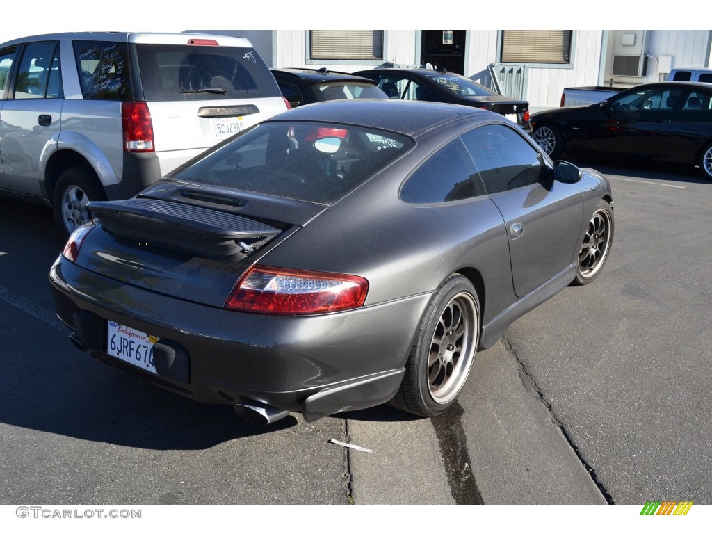 2000 911 Carrera Coupe - Slate Grey Metallic / Black photo #3