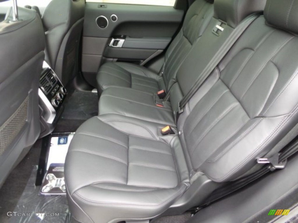 2015 Land Rover Range Rover Sport Supercharged Rear Seat Photo #102229316