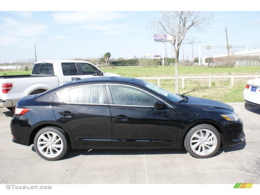 Crystal Black Pearl 2016 Acura ILX Technology Exterior Photo #102229330