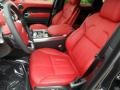 Ebony/Pimento 2015 Land Rover Range Rover Sport Supercharged Interior Color