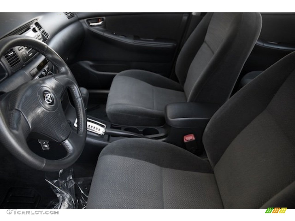 2004 Corolla S - Lunar Mist Silver Metallic / Black photo #3