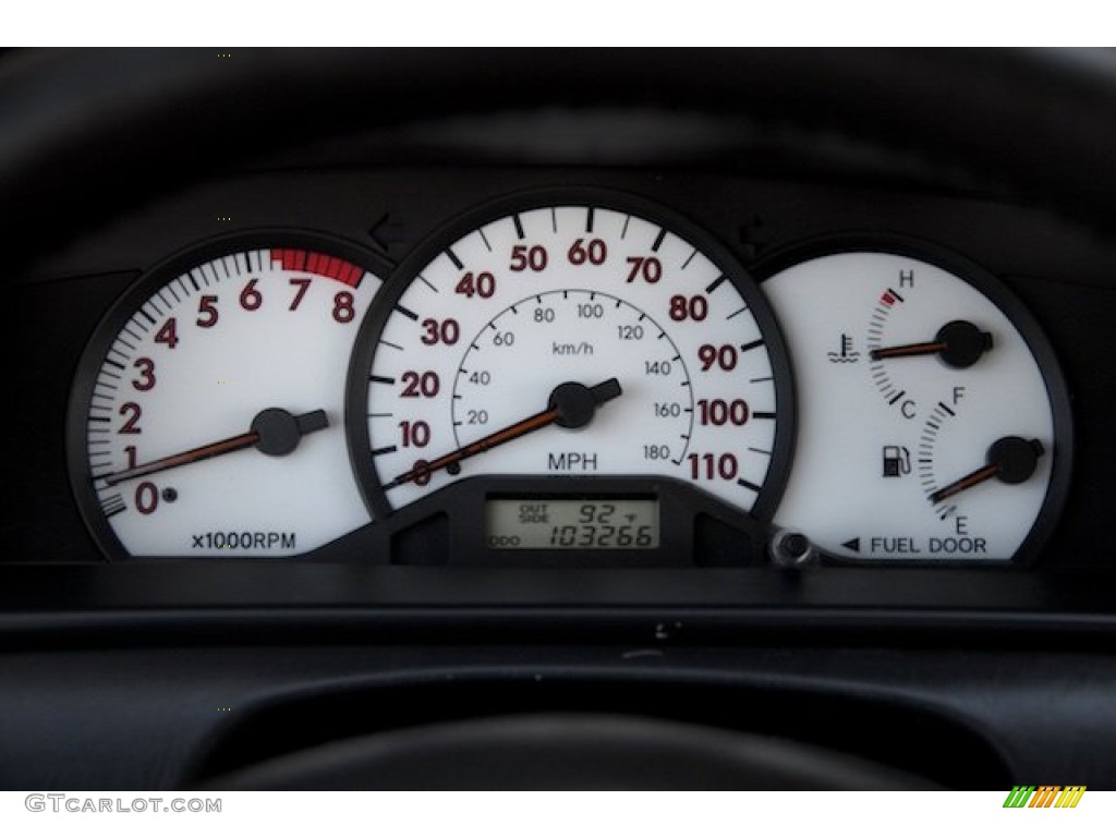 2004 Corolla S - Lunar Mist Silver Metallic / Black photo #19