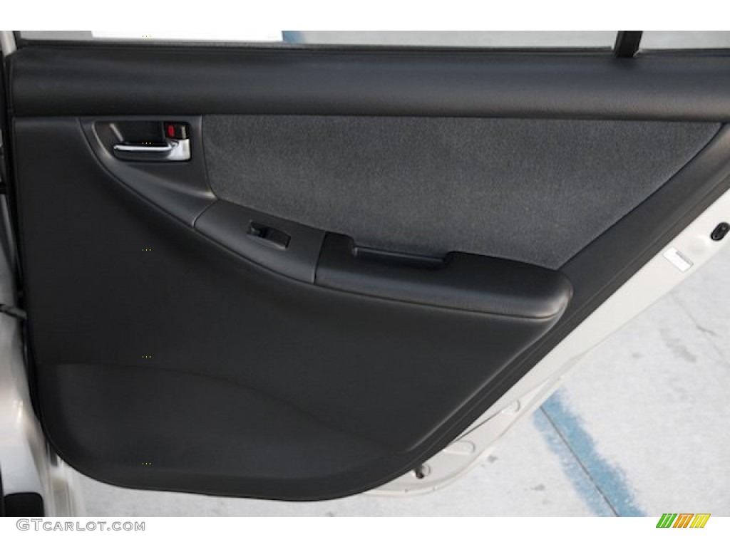 2004 Corolla S - Lunar Mist Silver Metallic / Black photo #22