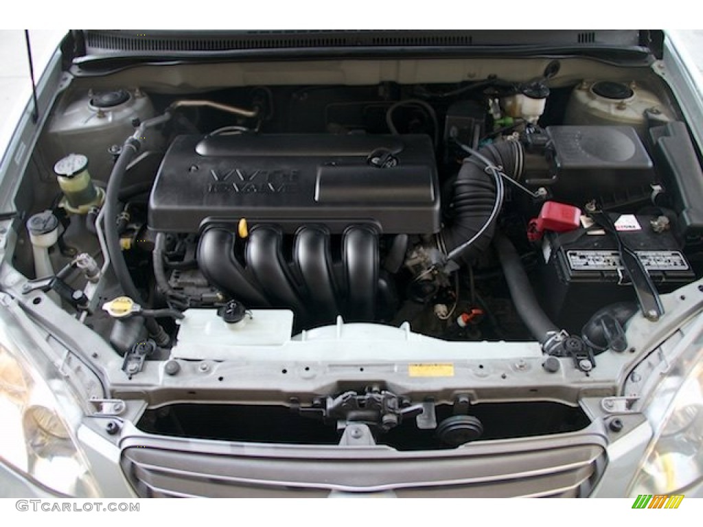 2004 Corolla S - Lunar Mist Silver Metallic / Black photo #24