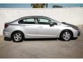 2014 Alabaster Silver Metallic Honda Civic Natural Gas Sedan  photo #8