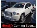 Stone White 2007 Jeep Compass Sport 4x4