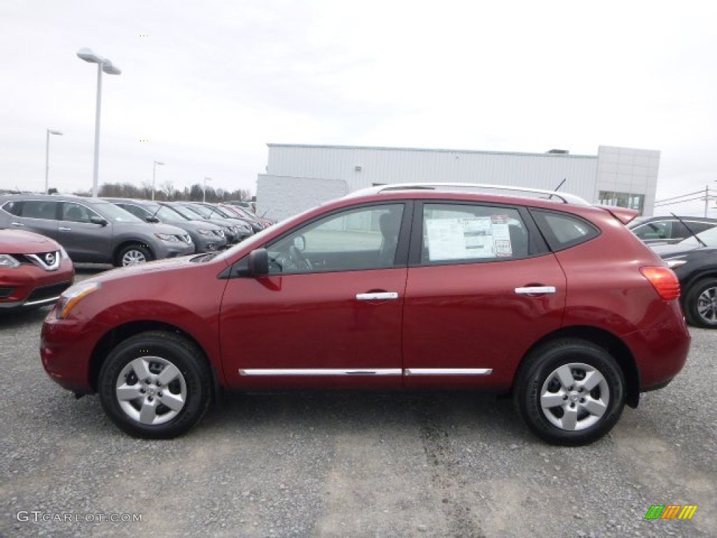 2015 Rogue Select S AWD - Cayenne Red / Black photo #6