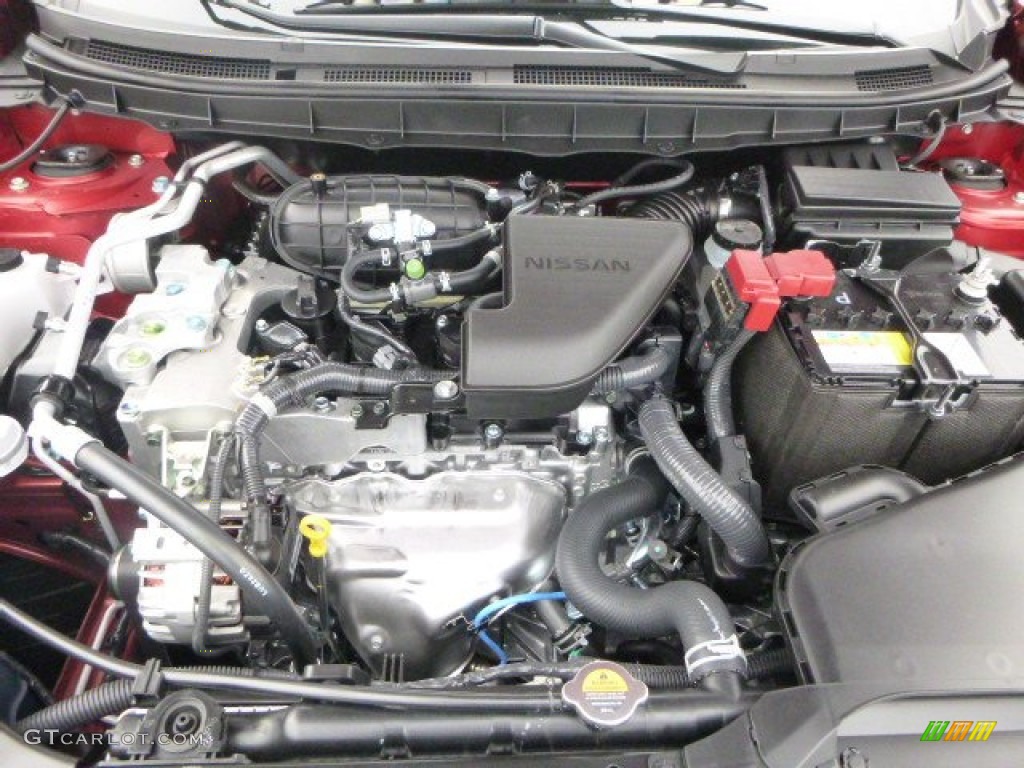 2015 Nissan Rogue Select S AWD 2.5 Liter DOHC 16-Valve CVTCS 4 Cylinder Engine Photo #102234535