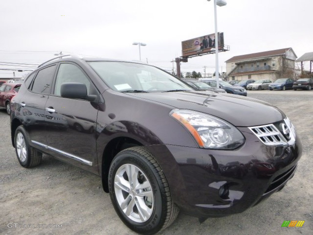 Black Amethyst Nissan Rogue Select