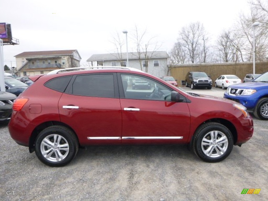 2015 Rogue Select S AWD - Cayenne Red / Black photo #2