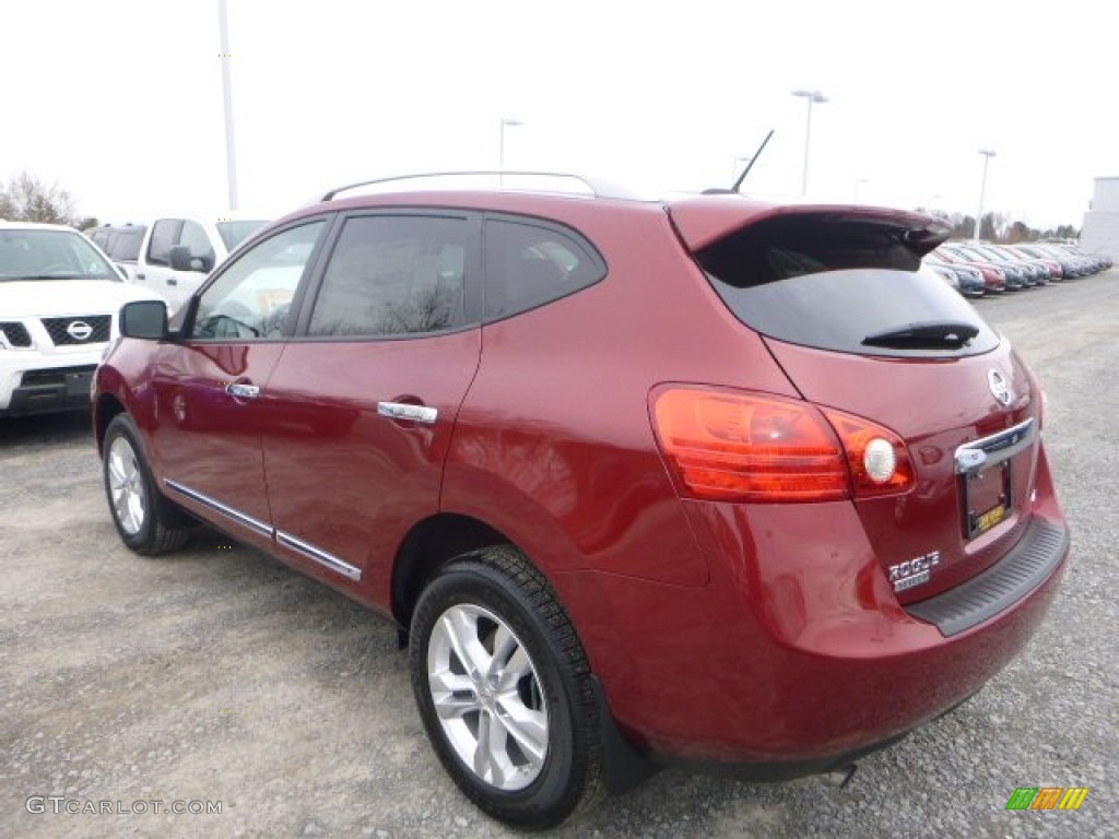 2015 Rogue Select S AWD - Cayenne Red / Black photo #5