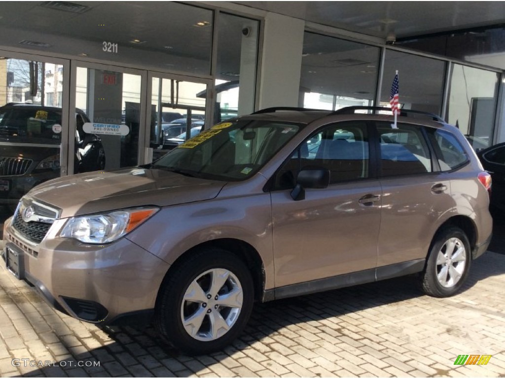 Burnished Bronze Metallic 2015 Subaru Forester 2.5i Exterior Photo #102235939