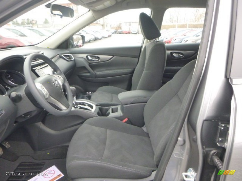 2015 Rogue S AWD - Gun Metallic / Charcoal photo #14