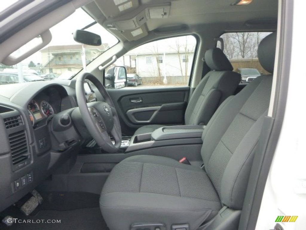 2015 Nissan Titan SV Crew Cab 4x4 Interior Color Photos