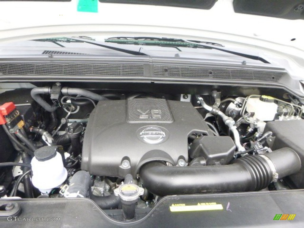 2015 Nissan Titan SV Crew Cab 4x4 5.6 Liter DOHC 32-Valve CVTCS VK56DE V8 Engine Photo #102237730