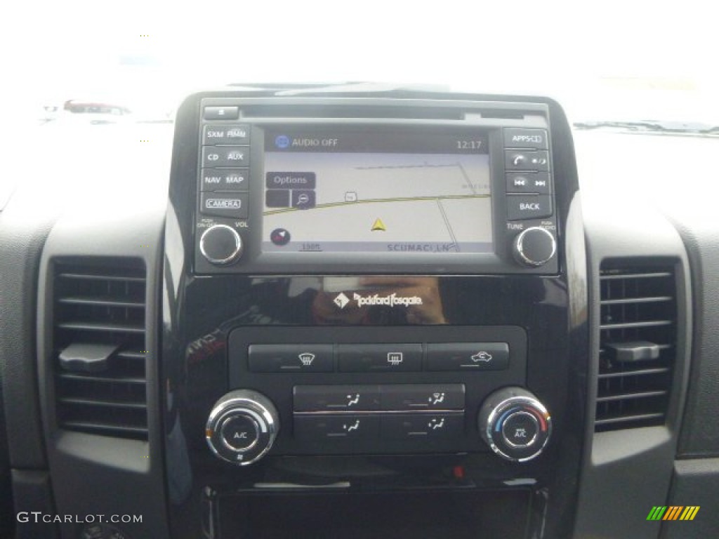 2015 Nissan Titan SV Crew Cab 4x4 Controls Photo #102237745