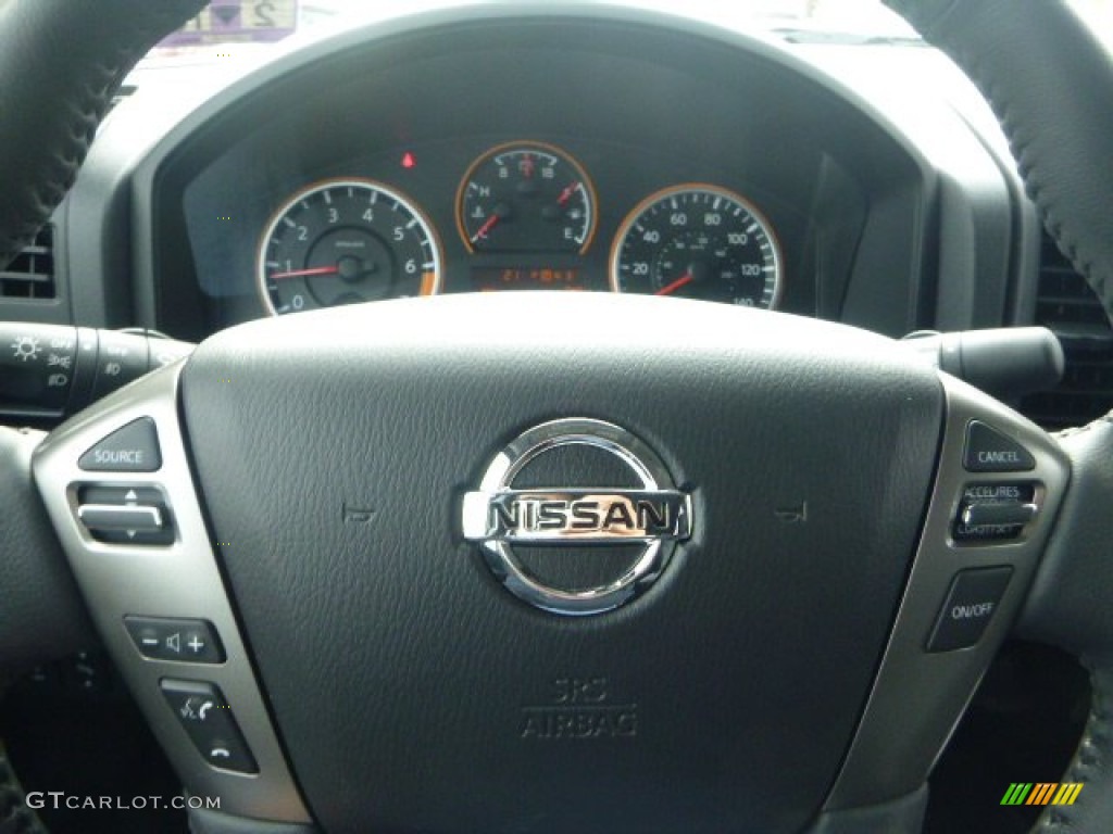 2015 Nissan Titan SV Crew Cab 4x4 Controls Photo #102237769