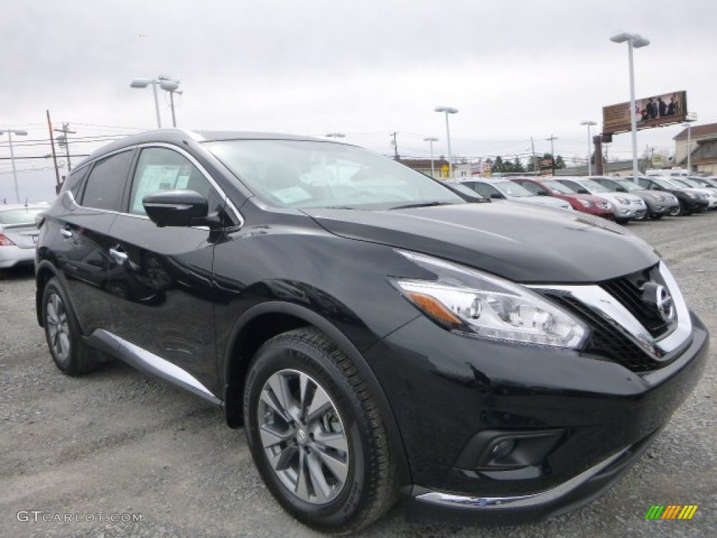 2015 Murano SL AWD - Magnetic Black / Graphite photo #1