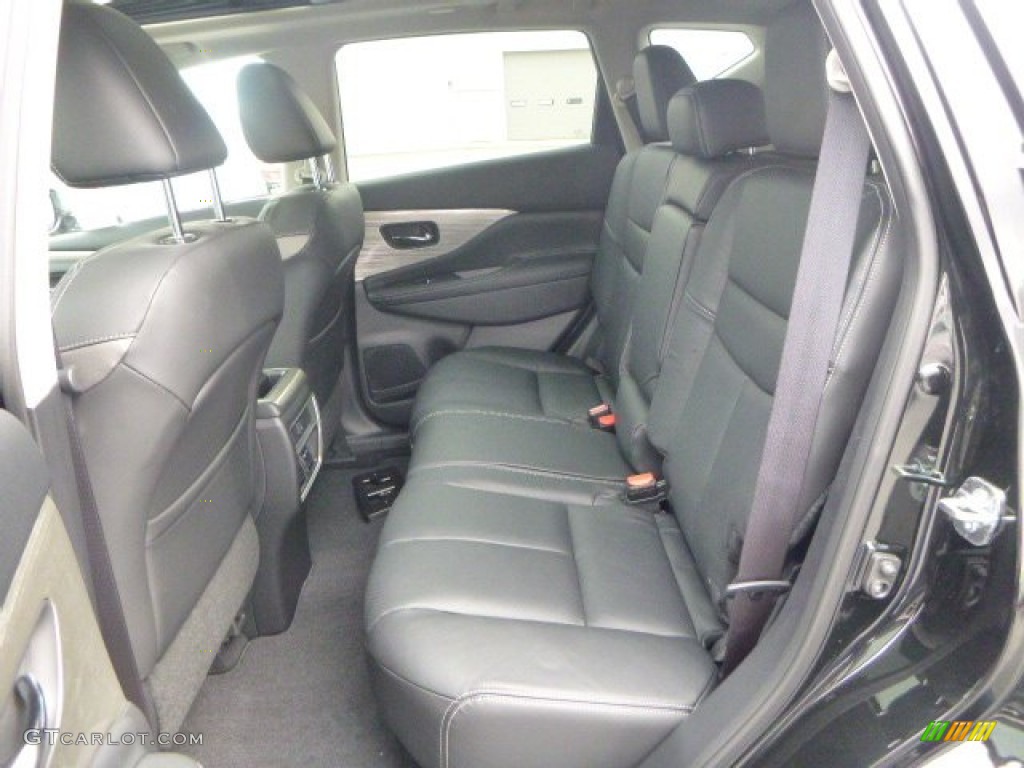 2015 Nissan Murano SL AWD Rear Seat Photos