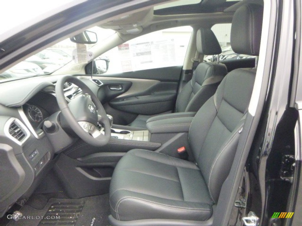 2015 Nissan Murano SL AWD Front Seat Photo #102237877