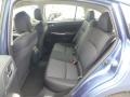 2015 Subaru Impreza Black Interior Rear Seat Photo