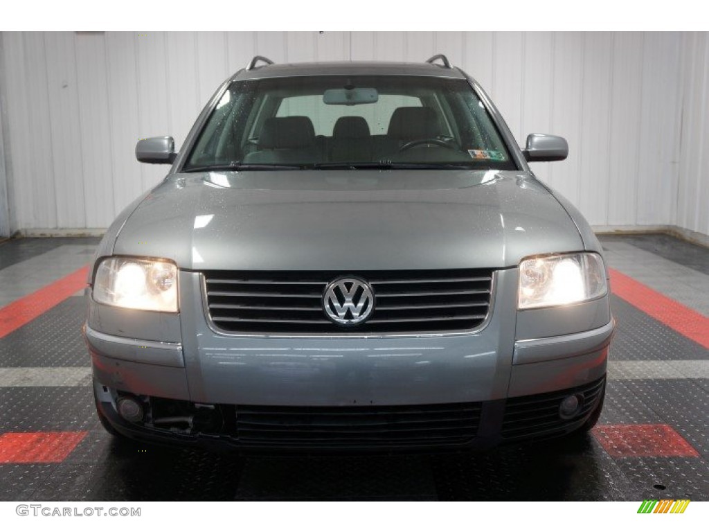 2003 Passat GLX Wagon - Silverstone Grey Metallic / Grey photo #4