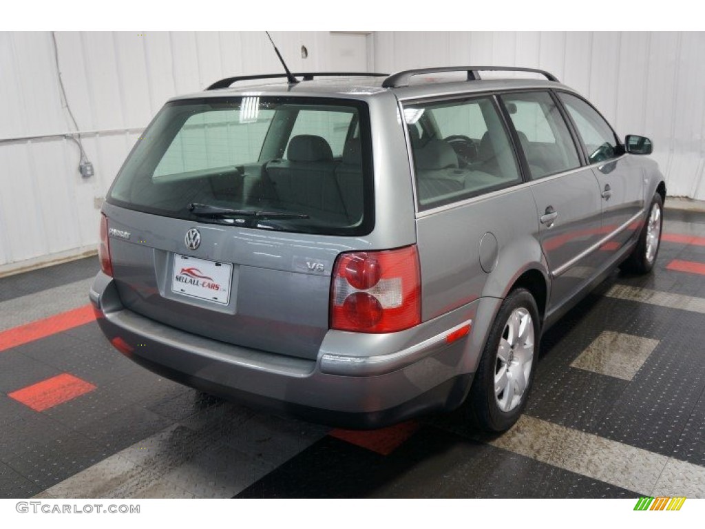 2003 Passat GLX Wagon - Silverstone Grey Metallic / Grey photo #8