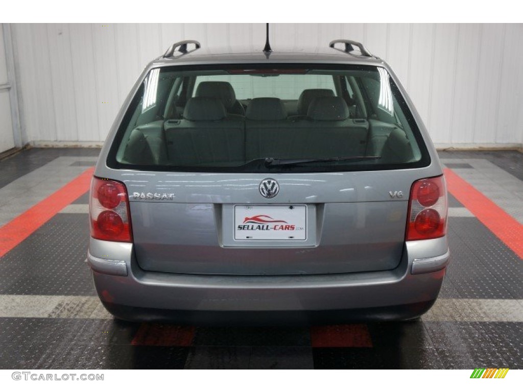 2003 Passat GLX Wagon - Silverstone Grey Metallic / Grey photo #9