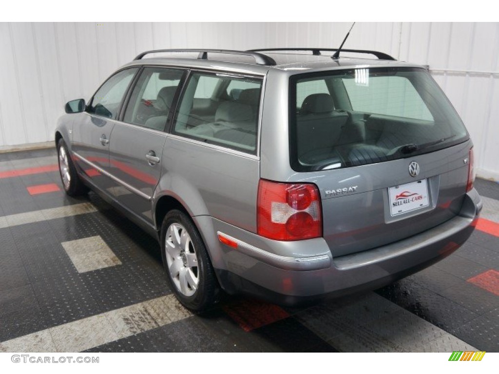 2003 Passat GLX Wagon - Silverstone Grey Metallic / Grey photo #10