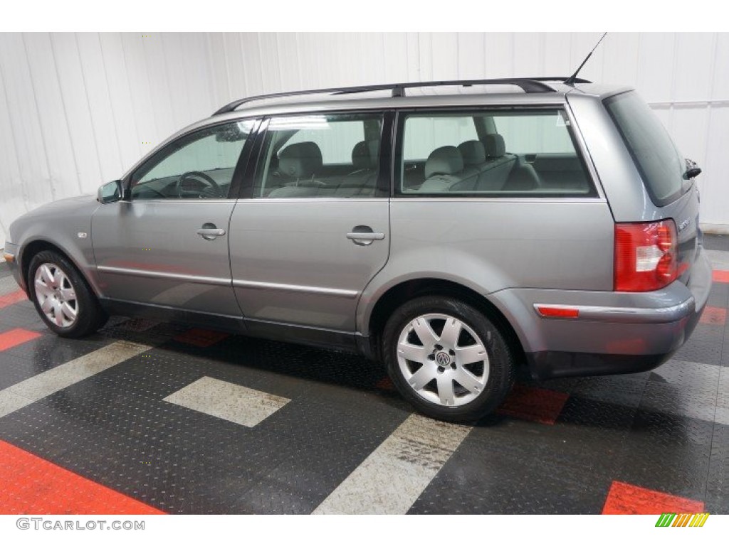 2003 Passat GLX Wagon - Silverstone Grey Metallic / Grey photo #11