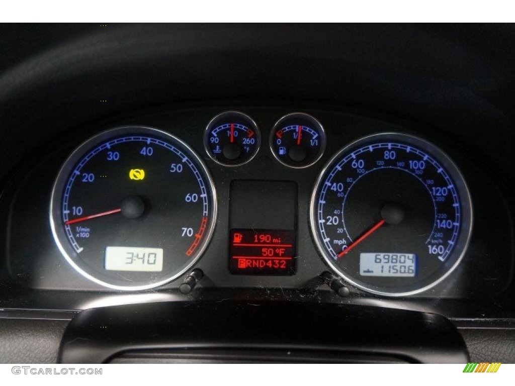 2003 Passat GLX Wagon - Silverstone Grey Metallic / Grey photo #28