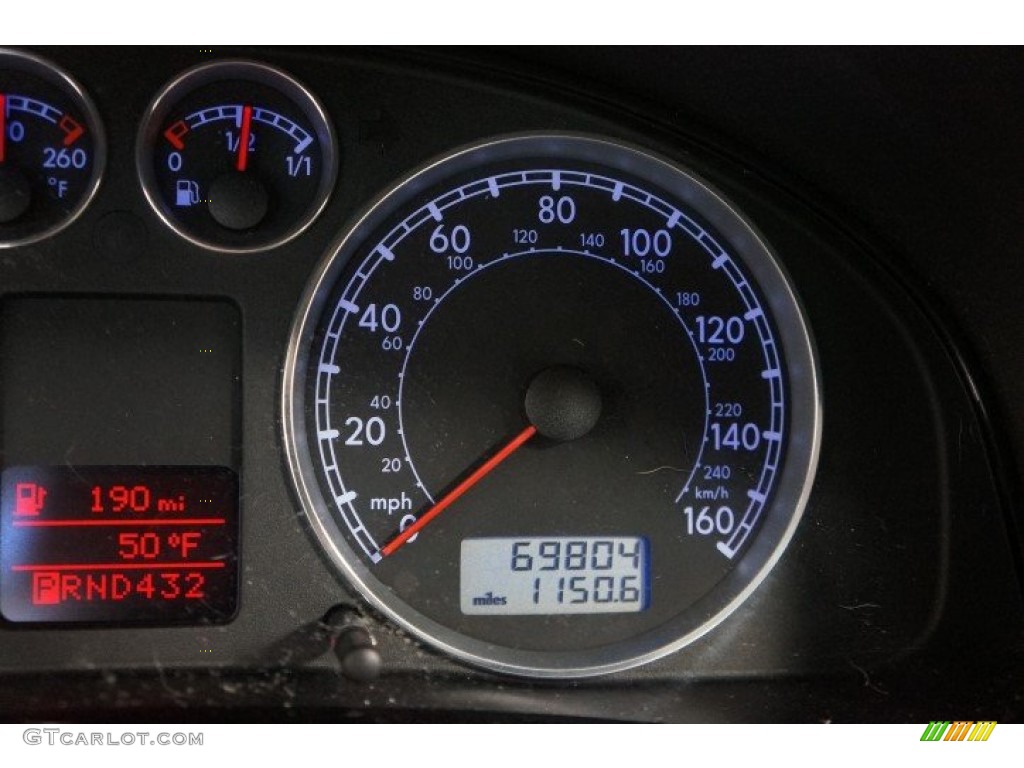 2003 Passat GLX Wagon - Silverstone Grey Metallic / Grey photo #29