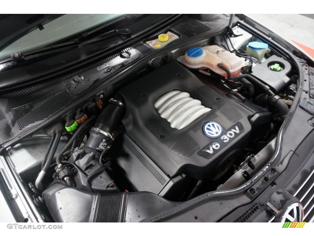 2003 Passat GLX Wagon - Silverstone Grey Metallic / Grey photo #35