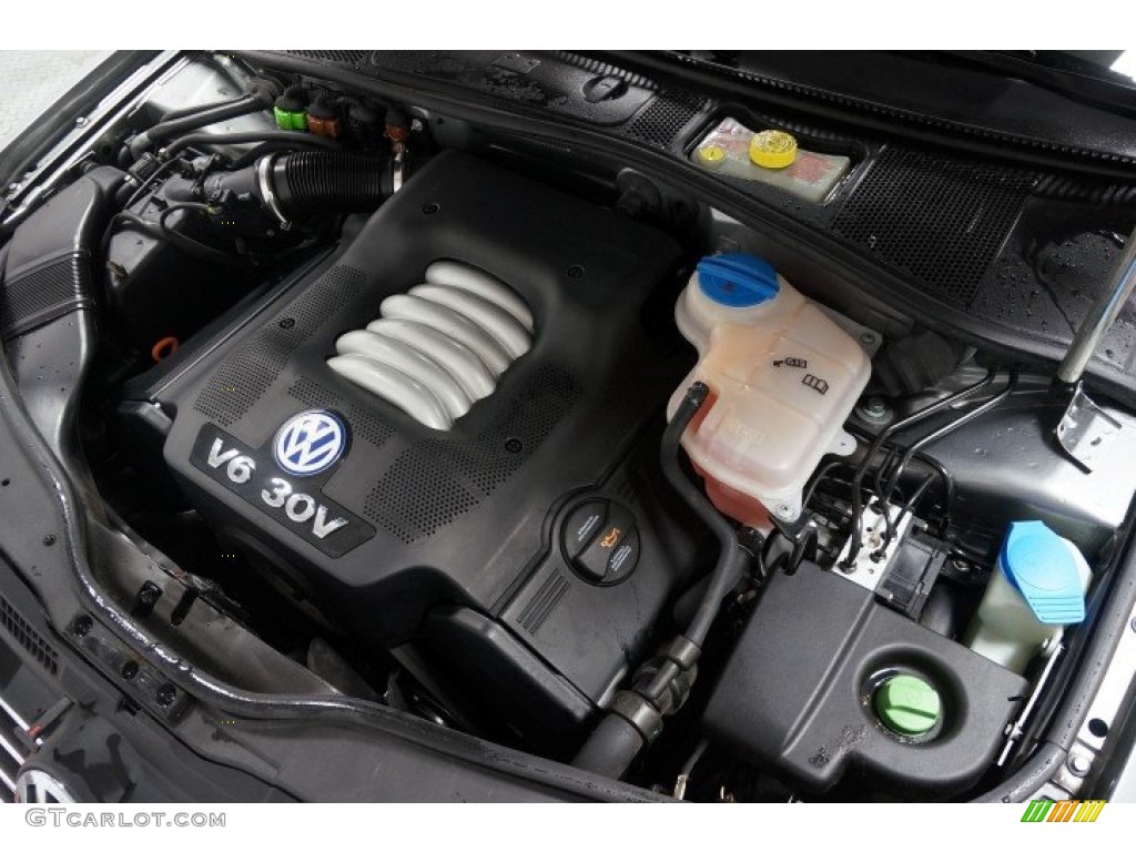 2003 Passat GLX Wagon - Silverstone Grey Metallic / Grey photo #36