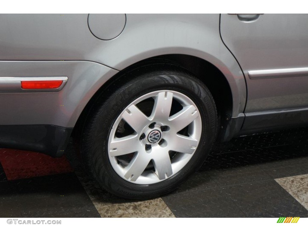 2003 Passat GLX Wagon - Silverstone Grey Metallic / Grey photo #51