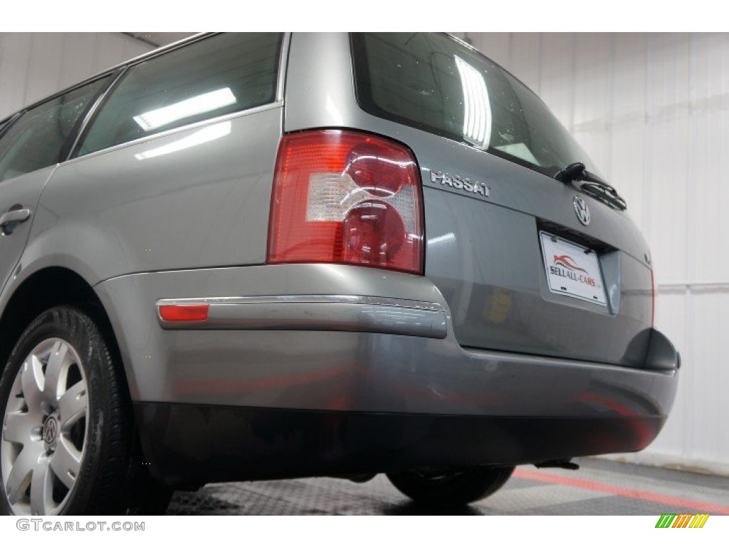 2003 Passat GLX Wagon - Silverstone Grey Metallic / Grey photo #53