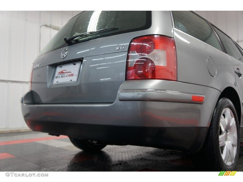 2003 Passat GLX Wagon - Silverstone Grey Metallic / Grey photo #54